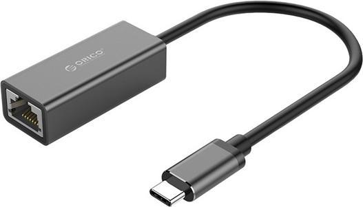 Orico Type-C to Gigabit Ethernet Adapter (Black) (USB-C)