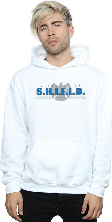 Immagine prodotto Agents of S.H.I.E.L.D. Director Of S.H.I.E.L.D. Felpa con Cappuccio Uomo (4XL)
