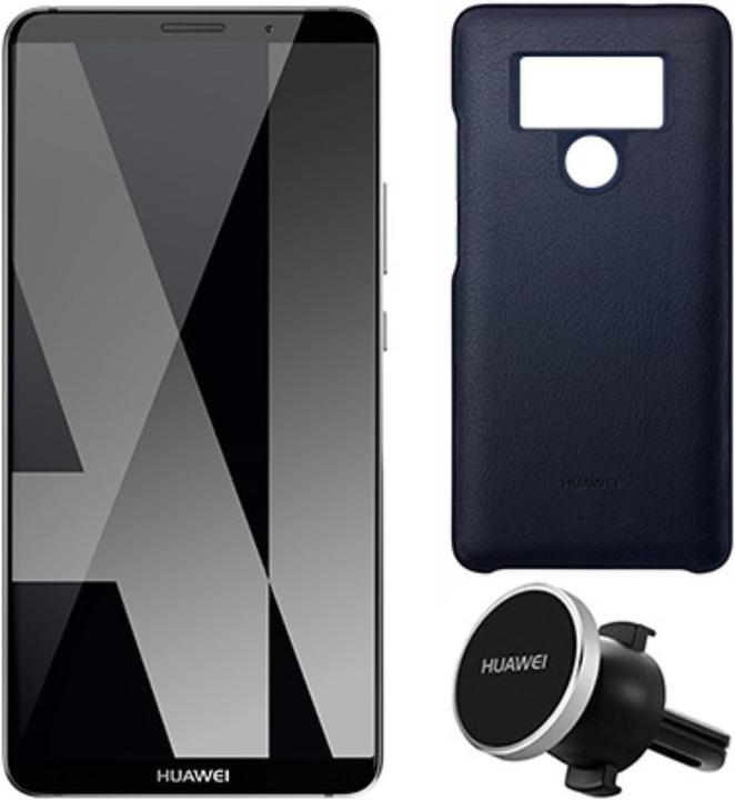 Produktbild Huawei Smartphone Bundle mit 6 Zoll Display, 128 GB, 6 GB RAM, 20 MP Leica Dualkamera, Android 8.0 (128 GB, Titanium Grau, 6")