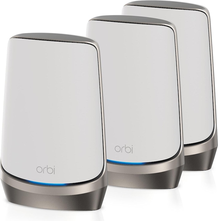 Netgear ORBI RBKE963-100EUS, AX11000, Quad-band WiFi 6E Mesh System