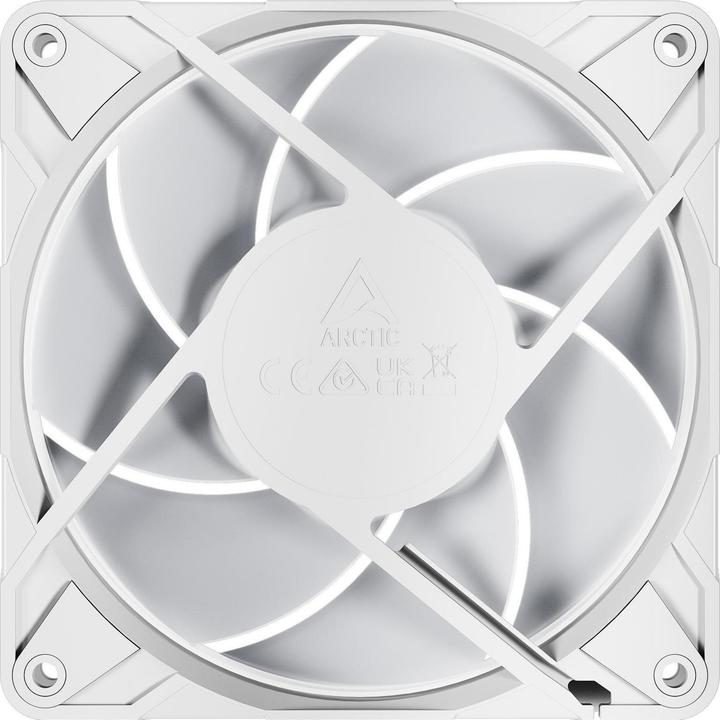 Actual product image Arctic Lüfter 120*120*25 P12 Pro A-RGB (White) (120 mm, 1 x)