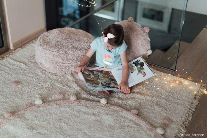 Produktbild Lorena Canals Teppich Hippy Dots (160 x 160 cm)