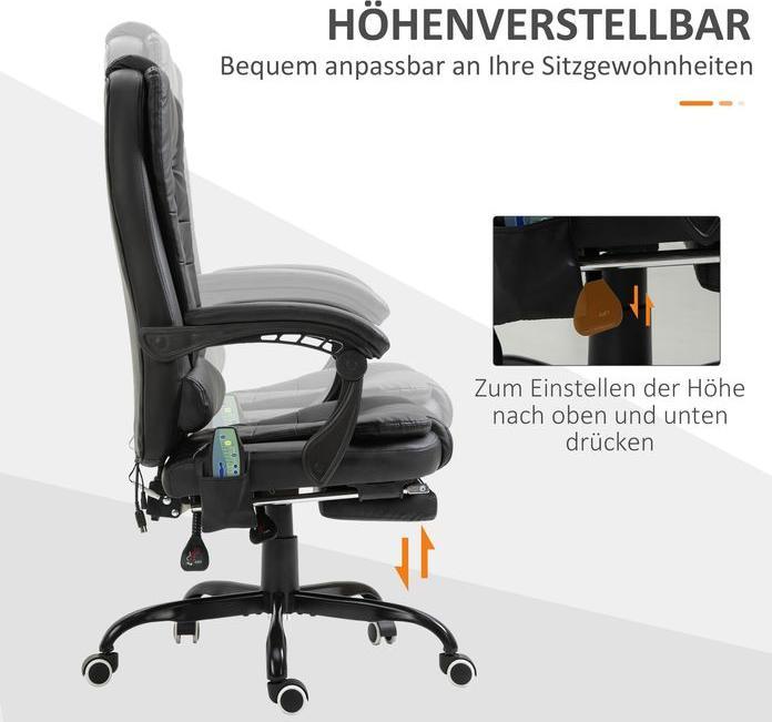Produktbild Swisshandel24 Chefsessel mit Massagefunktion