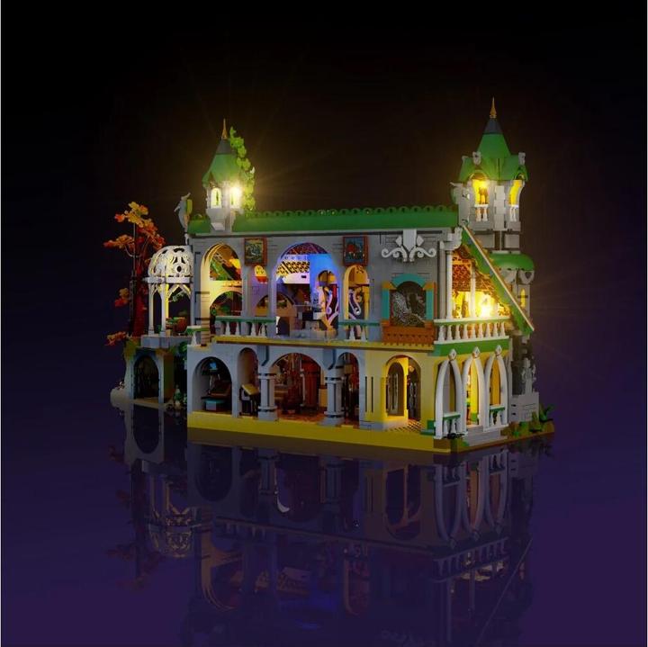 Actual product image Light my bricks LMB 2.0 LEGO® The Lord of the Rings Rivendell #10316 Light Kit