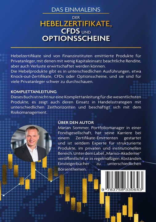 Produktbild Das Einmaleins der Hebelzertifikate, CFDs und Optionsscheine für Einsteiger (Deutsch)