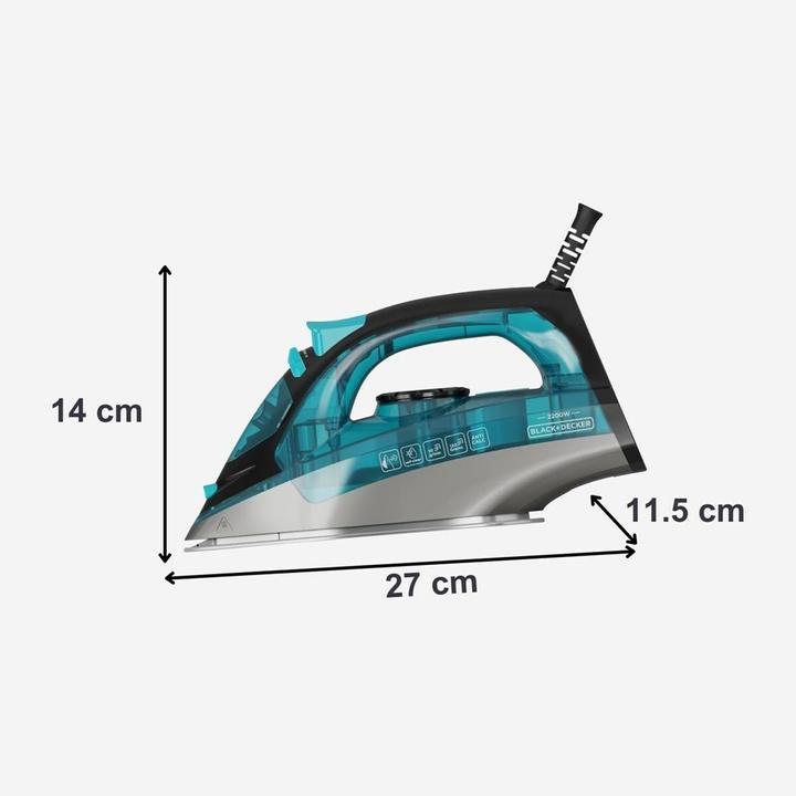Actual product image Black & Decker Bügeleisen Black+Decker BXIR2201E (2200 W, 120 g/min)