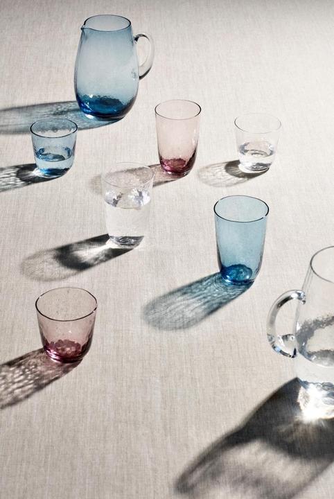 Produktbild Broste Copenhagen HAMMERED Krug blue 2 l (2 l)
