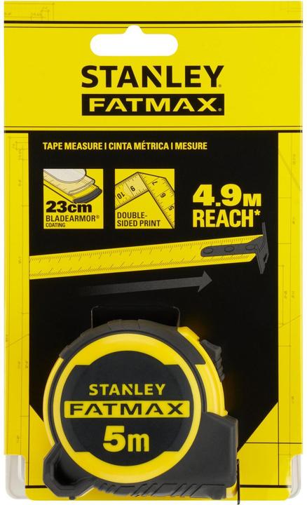 Immagine prodotto Stanley Nastro di misura Blade Armor 5 m (5 m)