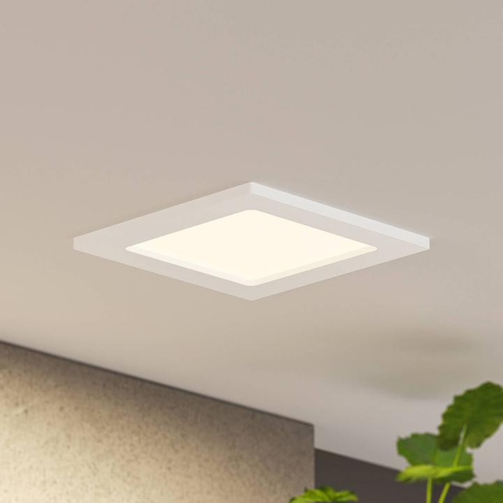 Actual product image Prios Helina LED recessed lamp, white, 11.5 cm (360 lm)