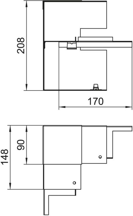 Image du produit OBO Bettermann OBO GS-AI90210RW Angle intérieur asymétrique 90x210mm St FS série (9 cm)