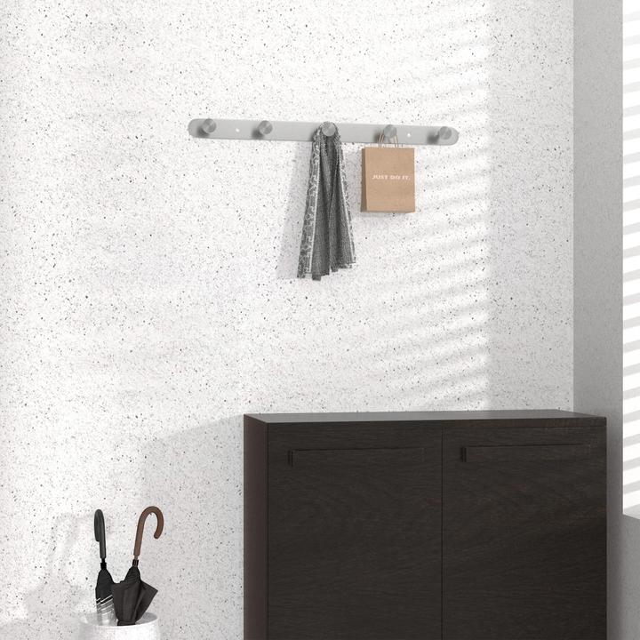 Produktbild Intirilife Garderobenleiste mit 5 Haken