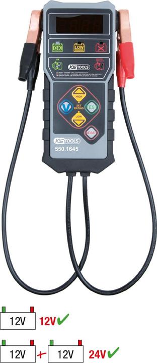 Image du produit KS Tools 12V Digital-Batterietester (Multimètre portable)