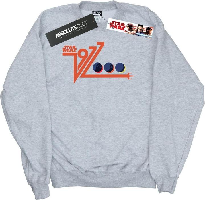 Immagine prodotto Star Wars Retro 1977 Death Star Felpa Uomo (M)