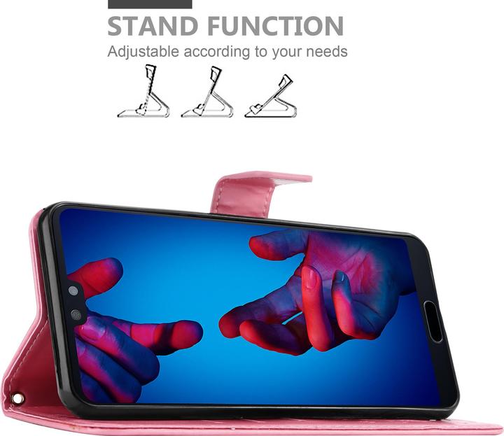 Immagine prodotto Cadorabo Copertina del libro di fiori (Huawei P20)