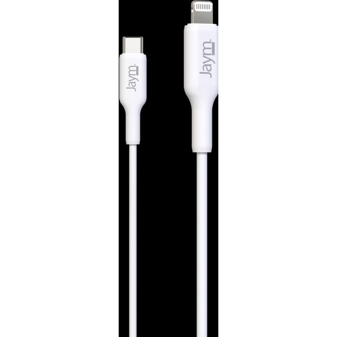 Thumbnail - Jaym USB-C / Lightning MFI PD 3.0 3A 2M Lade- und Datensynchronisationskabel (2 m, USB 3.2, USB 3.2 Gen 1, USB 1.1, USB ...
