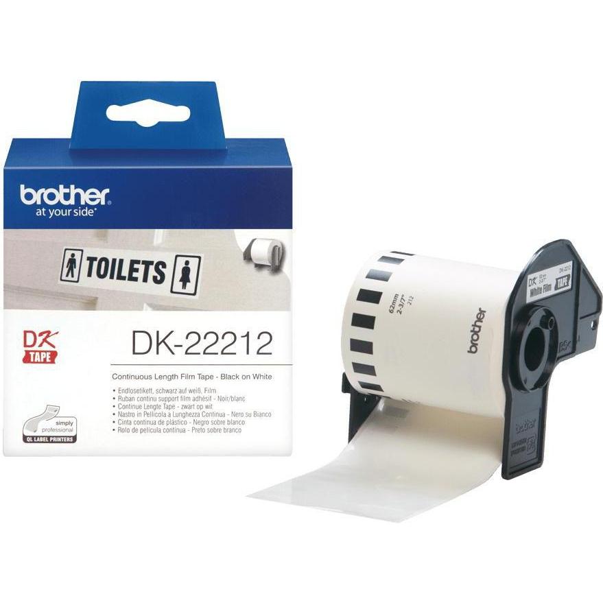 Brother, Nastro di marcatura, White Continuous Film Tape (Bianco)