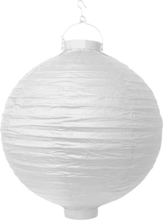 Productafbeelding Partydeco Papieren lantaarn, wit, 20cm (1 pkt / 1 st.) (1 Pcs.)