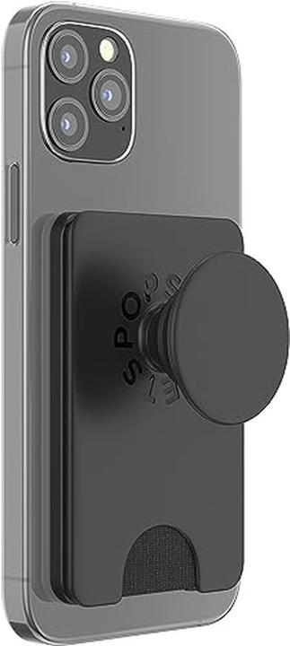 Produktbild PopSockets MagSafe Wallet +, 3 Karten Black