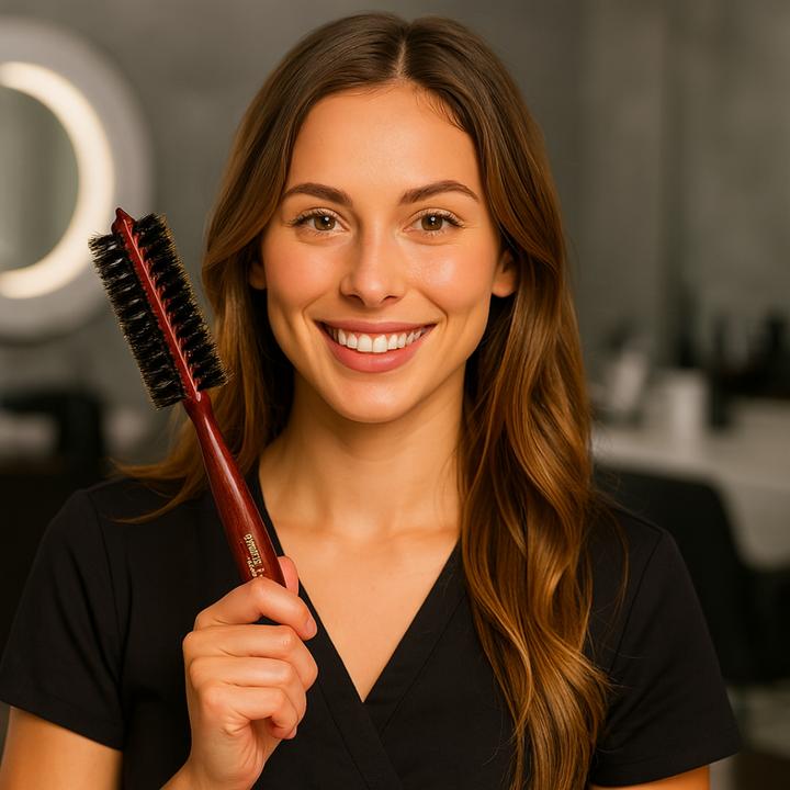 Image du produit Hercules Sägemann Brosse ronde Grande en poils de sanglier 9628