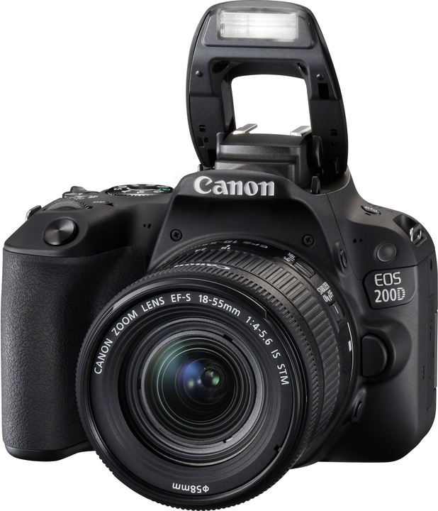 Actual product image Canon EOS 200D Kit (18 - 55 mm, 24.20 Mpx, APS-C / DX)