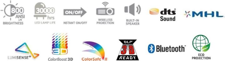 Actual product image Acer K138st (WXGA, 800 lm)