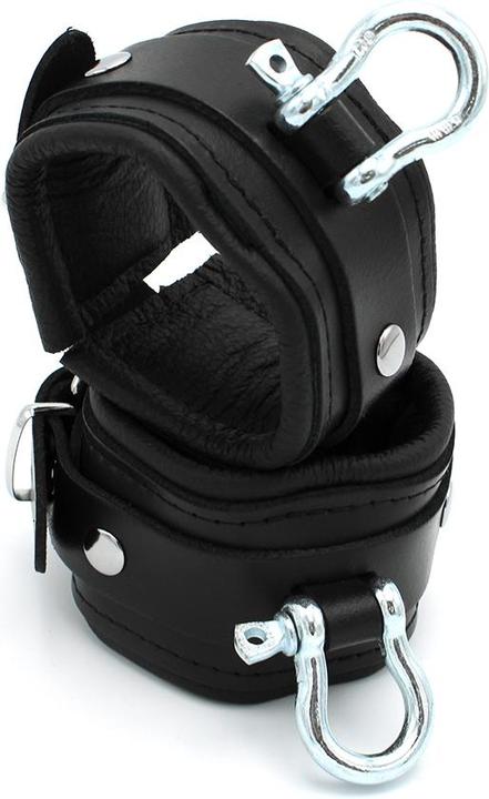 Produktbild Kiotos Leather Handcuffs with Metal Shackle