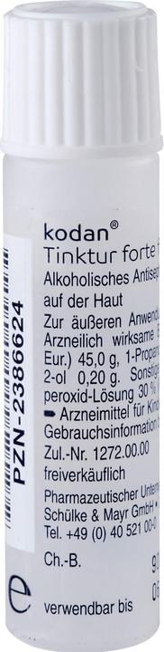 Schülke Kodan tincture forte colourless swab bottle, 6 ml solution (6 ml)