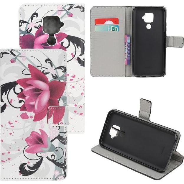 Thumbnail - MU Style Leder Bookcover Image Series (Huawei Mate 30 Lite), Smartphone Hülle, Mehrfarbig