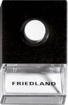 Image du produit Friedland Bouton poussoir Kst sw AP rectangulaire avec revêtement D723 (Filaire)