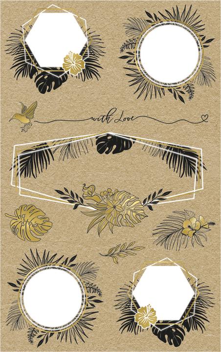 Produktbild Z-Design Deko Sticker (18 Sticker)