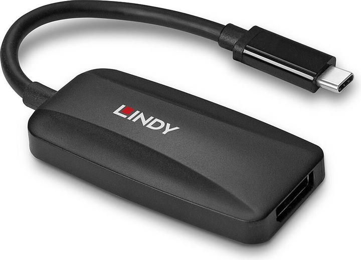 Image du produit Lindy Convertisseur USB Type C vers DisplayPort 1.4 Permet de connecter un écran 8K avec connecteur DP à