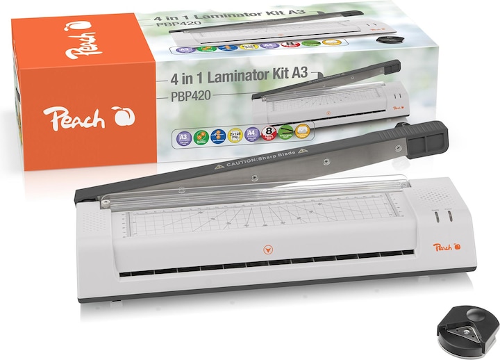 Actual product image Peach 3 in 1 Laminater & Cutter PBP420 (125 µm, A3)