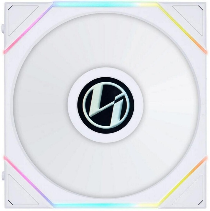 Actual product image Lian-Li UNI FAN TL LCD Series fan - 140mm, white (140 mm, 1 x)