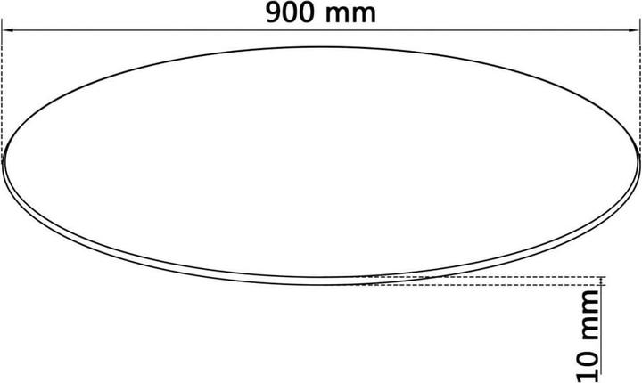 Immagine prodotto vidaXL Tischplatte (90 x 90 cm)