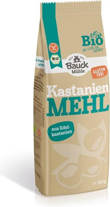 Actual product image Bauckhof Chestnut flour gluten free organic (350 g)