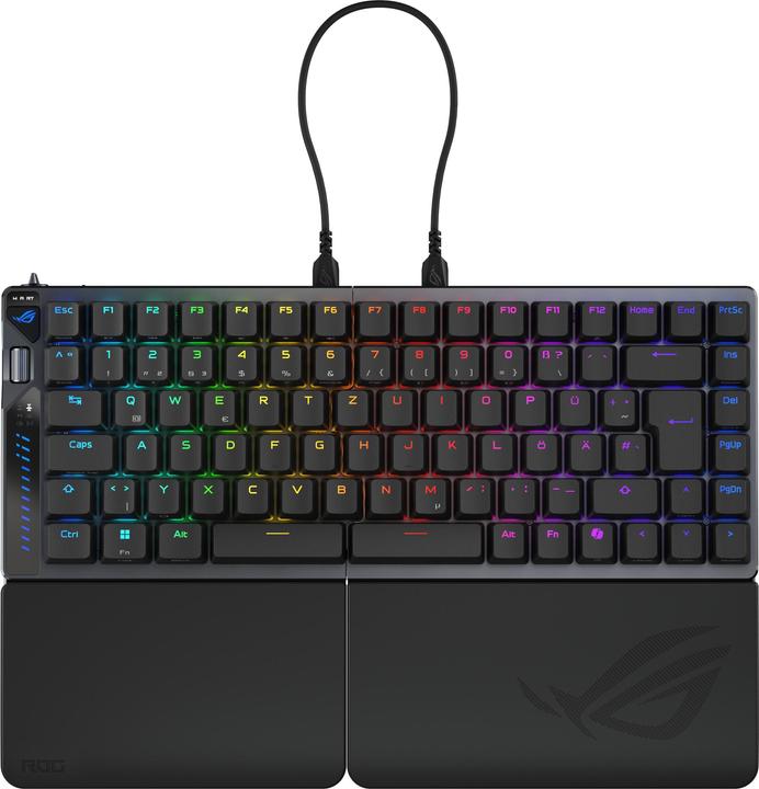 ASUS Tastatur ROG Falcata DE (DE, Cable, Wireless)