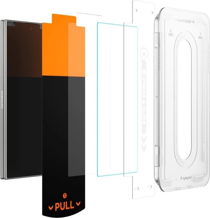 Produktbild Spigen - Glas.tR EZ-FIT Pro HD - Samsung Galaxy Z Fold7 - Clear (1 Stück, Samsung Galaxy Z Fold7)