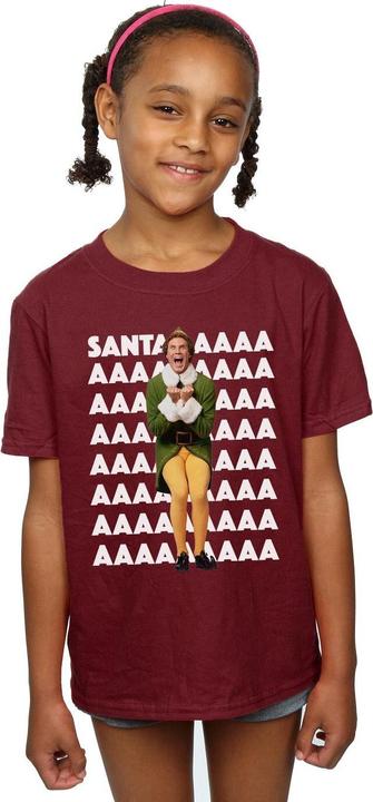 Produktbild Elf Buddy Santa Scream TShirt Mädchen (152, 158)