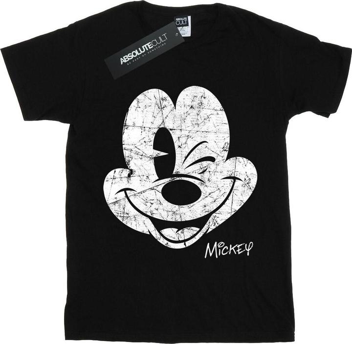 Produktbild Disney Mickey Mouse Distressed Face TShirt Jungen (116)