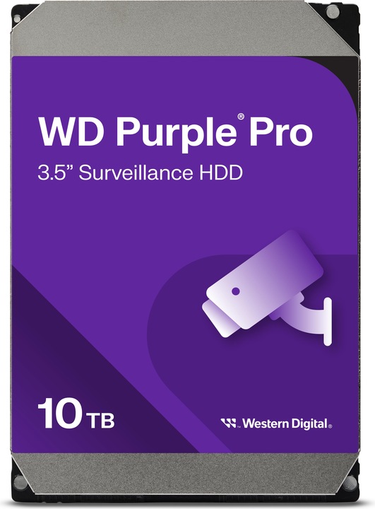 Actual product image WD Purple Pro (10 TB, 3.5", CMR)