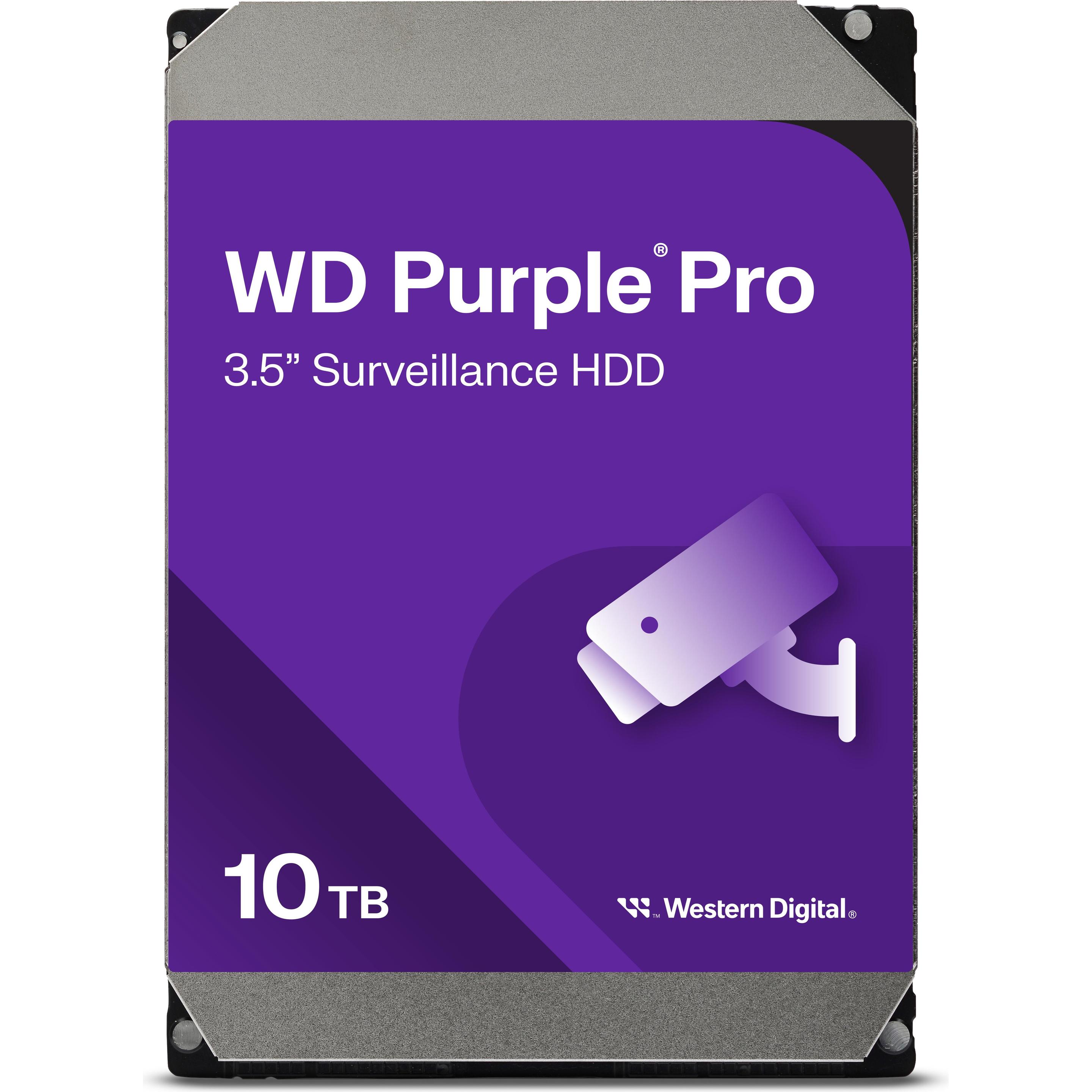 WD Purple Pro (10 TB, 3.5", CMR), Festplatte