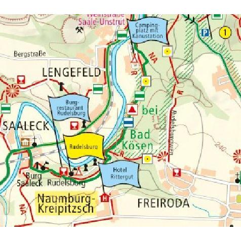 Thumbnail - PublicPress Rad-u.Wanderk. Saale-Unstr, Landkarte