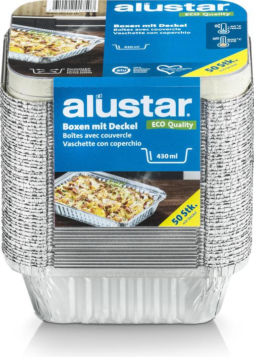 Produktbild Alustar G-Aluminumform mit Kart.deckel 0.430 L