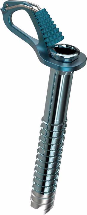 Actual product image Blue Ice Aero Lite ice screw
