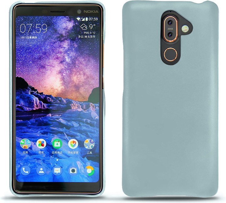 Actual product image Noreve Leather cover (Nokia 7 Plus)