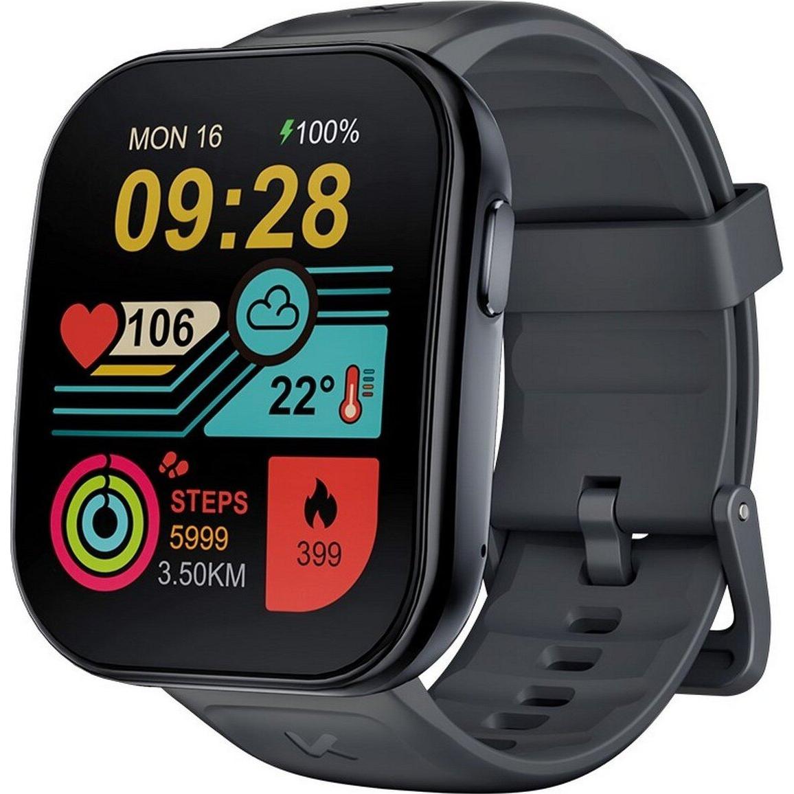 Kumi Smartwatch U6 czarny (black), Smartwatch