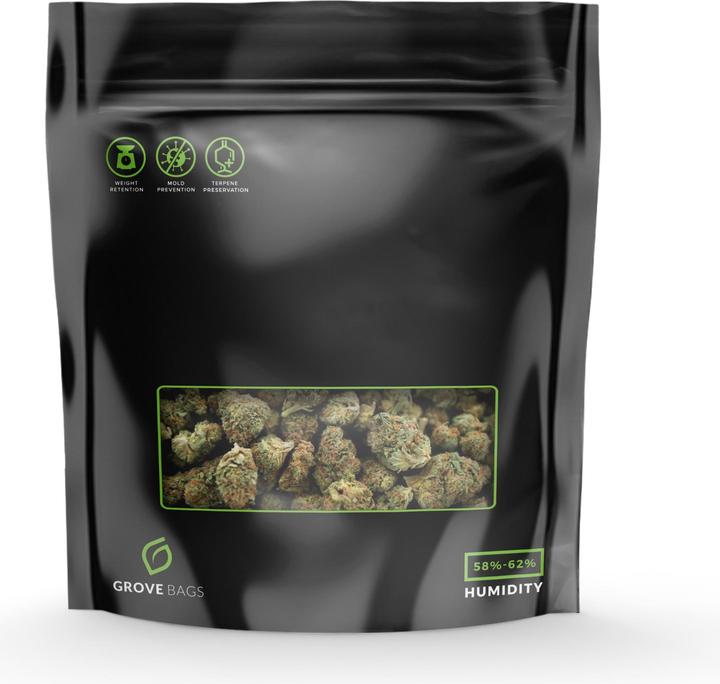 Grove Bag Pochette à fenêtre noire