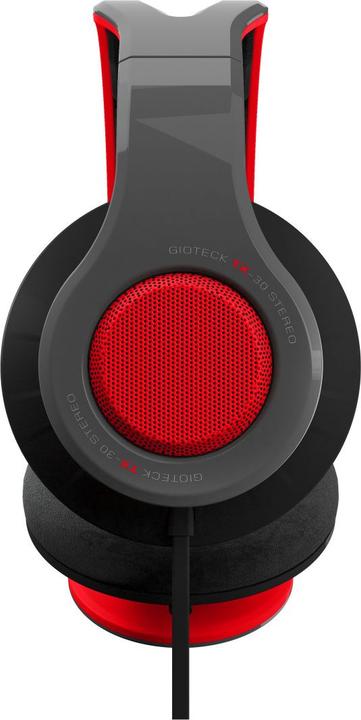Image du produit Gioteck Casque TX30 Bu,1.3mRouge Grille Nintendo Switch (Filaire)