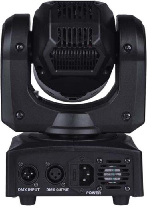 Actual product image No Name LIGHT4ME 30 SPOT RING portable small moving head. (60 W, LED)
