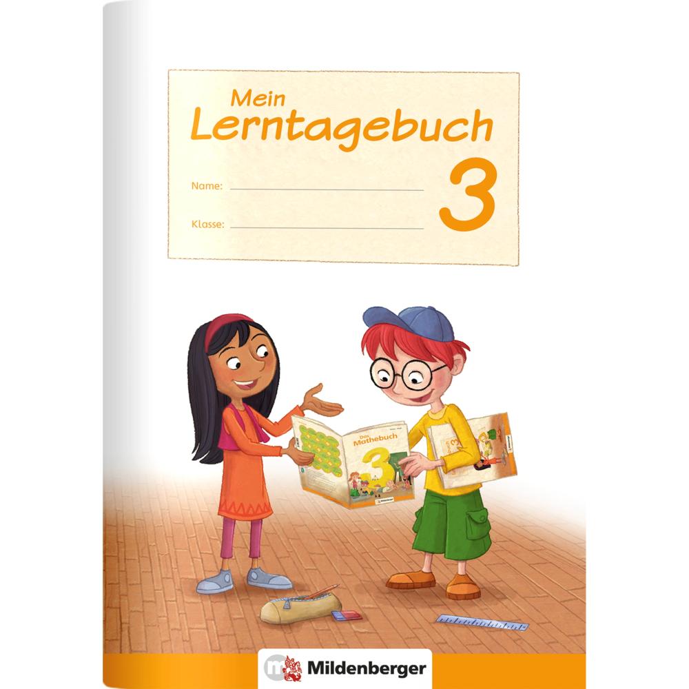 Mathebuch. 3.Kl.Mein Lerntagebuch,10Ex., Schulbücher